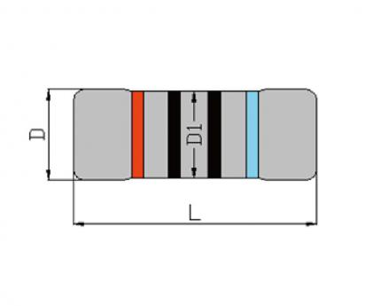 SMD線繞熔斷電阻器
